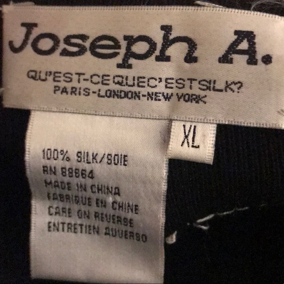 Joseph A Silk Tank top with beaded work - Picture 3 of 5